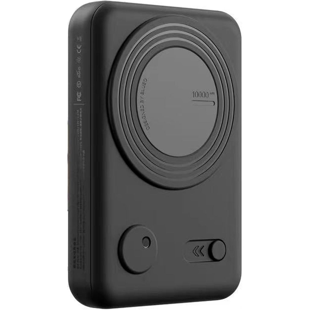 

Зовнішній акумулятор Blueo Magnetic Wireless Power Bank With Stand 20W 10000mAh Black (P010BLKS)