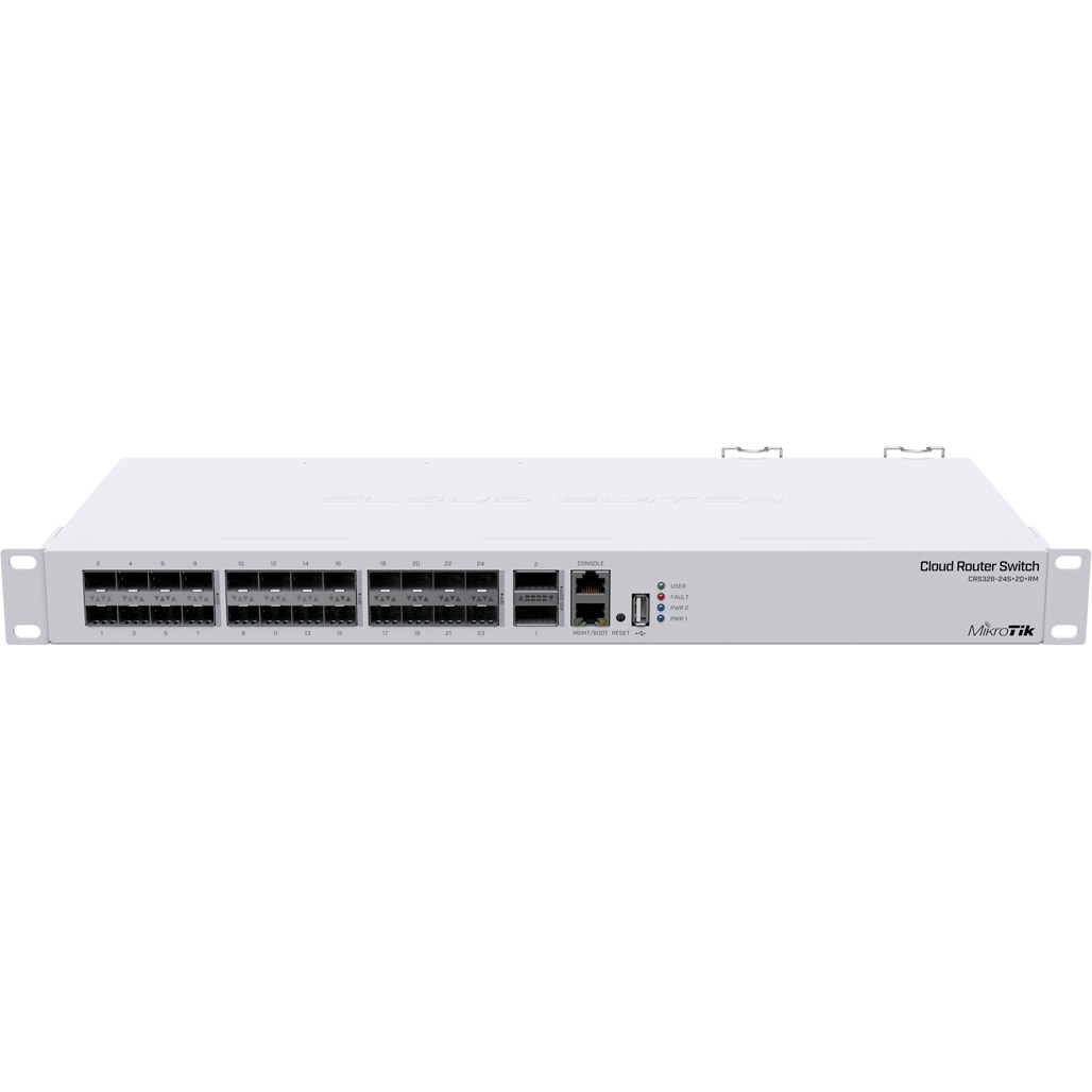 

Комутатор Mikrotik CRS326-24S+2Q+RM