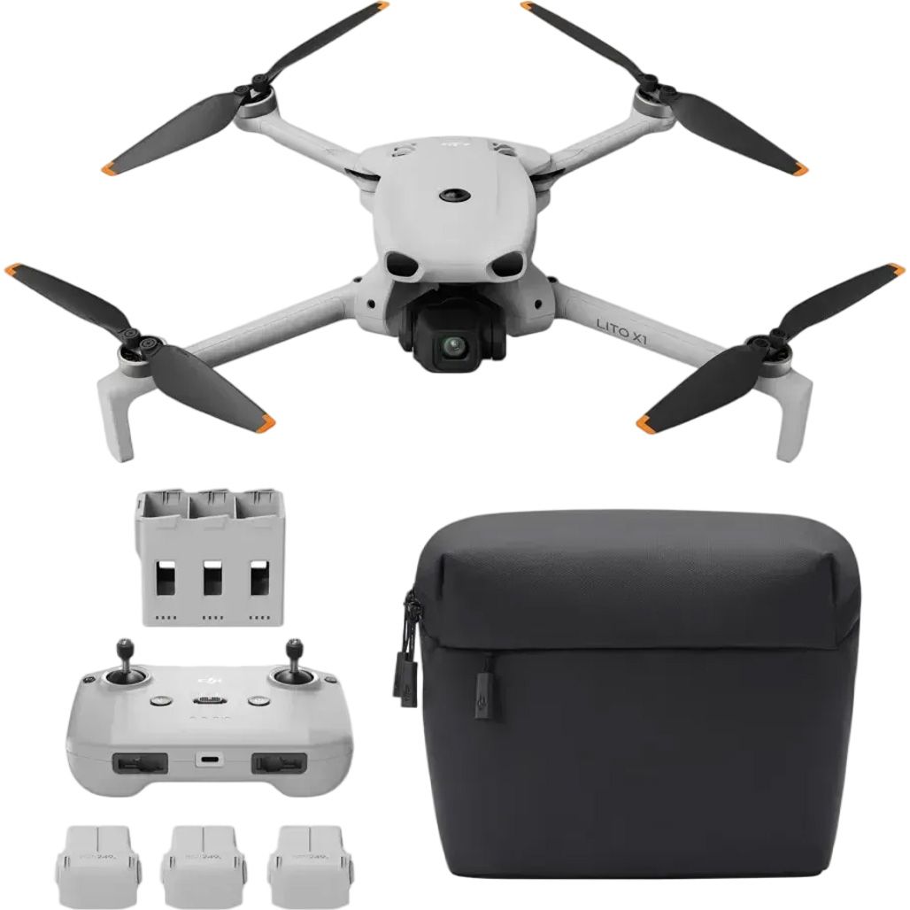Квадрокоптер DJI Lito X1 Fly More Combo RC-N3 (CP.MA.00000974.01)