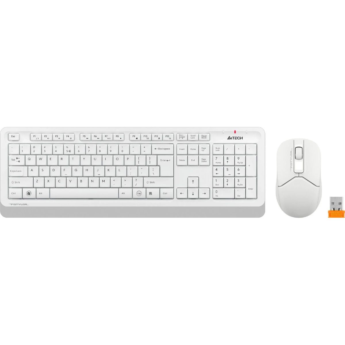 

Комплект (клавиатура + мышь) A4Tech Fstyler FG1012 White