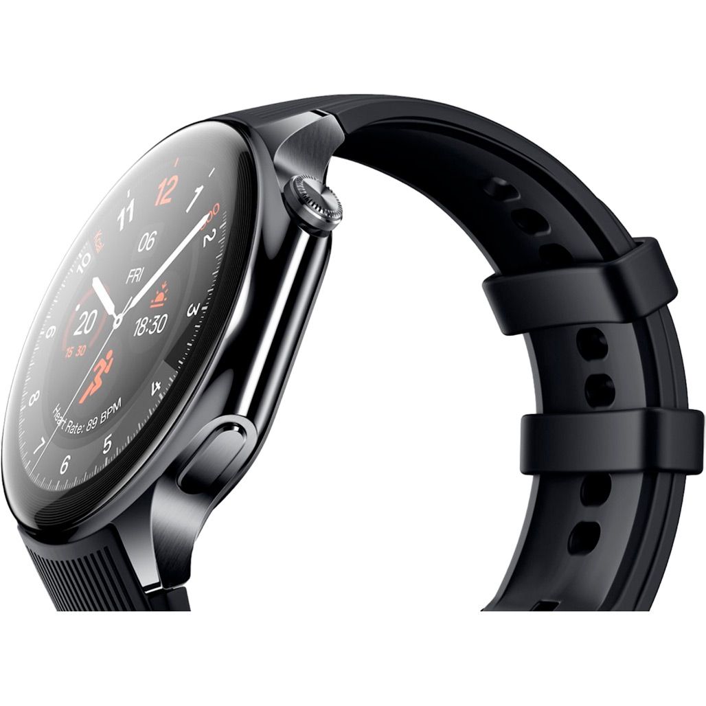 Смарт-годинник Oppo Watch X Platinum Black (OWWE231)