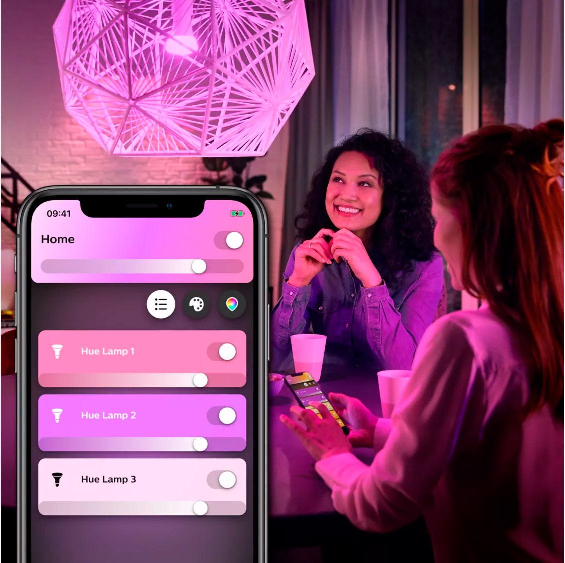 Лампочка Philips Hue E27 White and Color 2шт (8718699673284) [87494] 