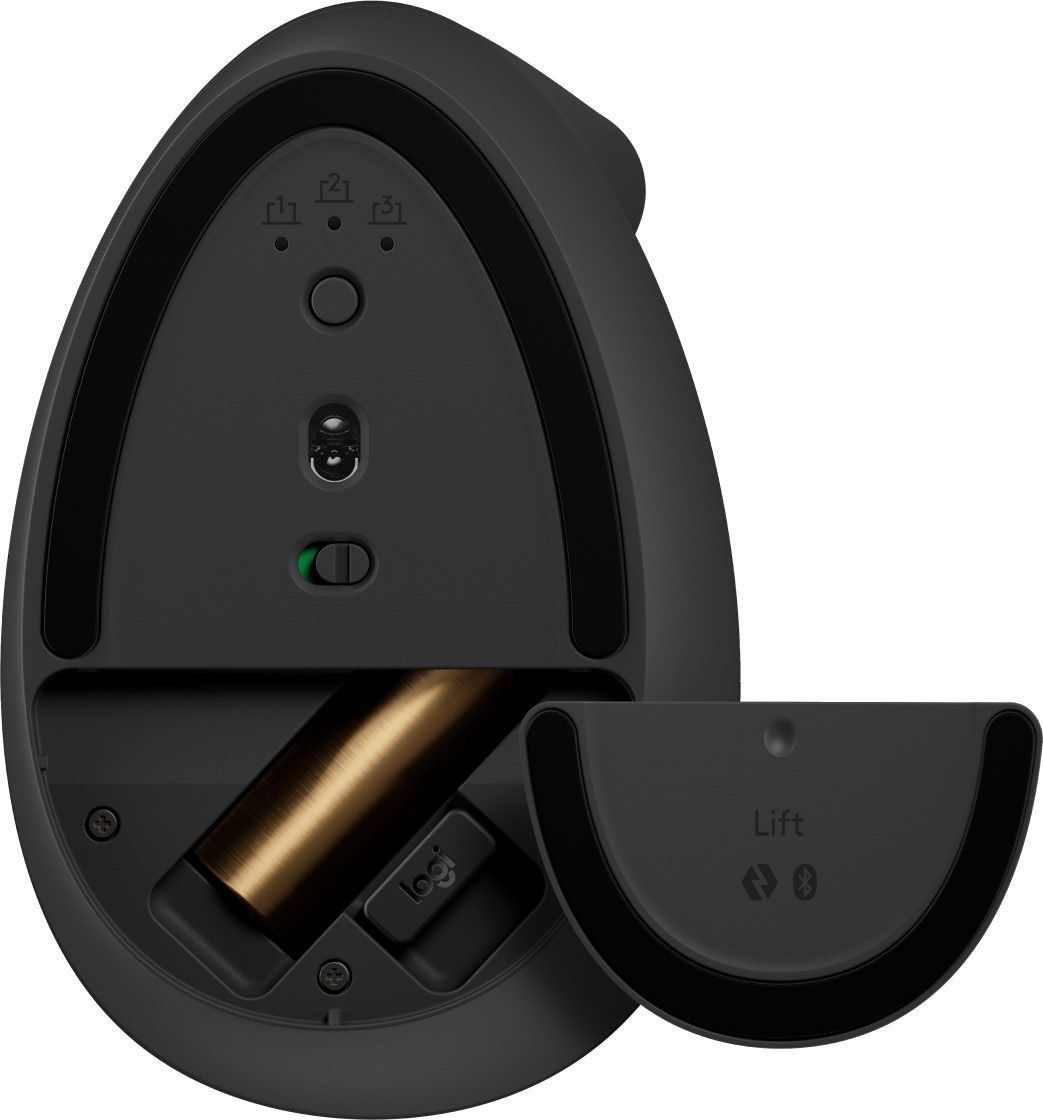 Миша Logitech Lift Vertical Ergonomic Mouse Graphite (910-006473)