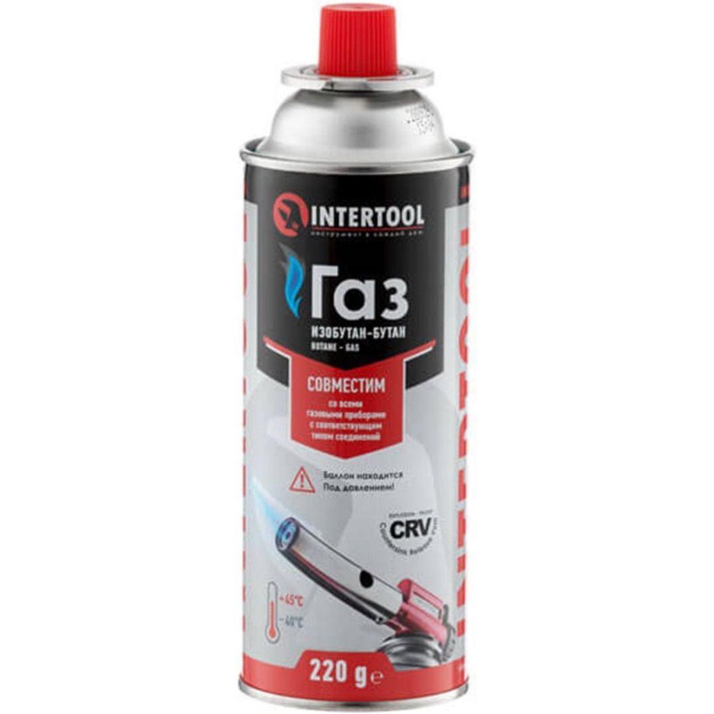 

Газовий балон Intertool GS-0022 220 г