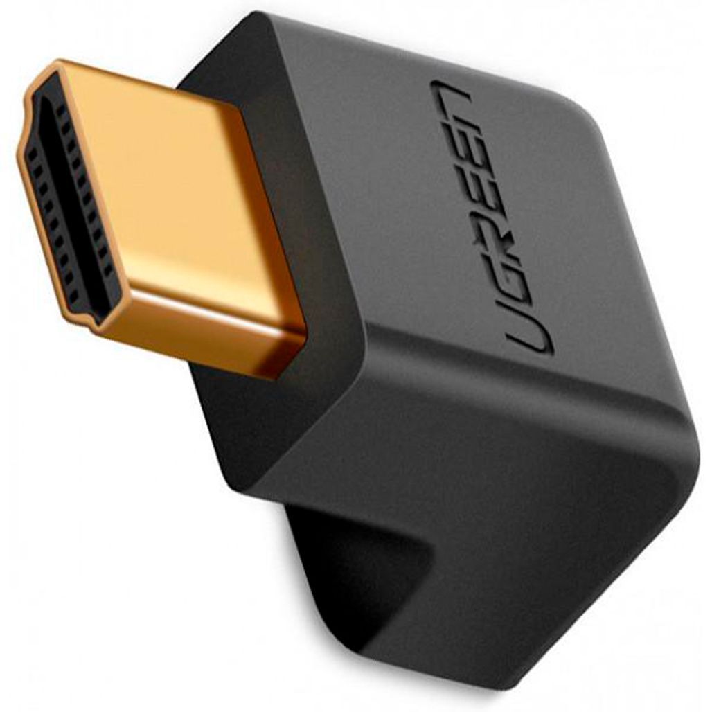 

Переходник Ugreen HDMI Male to Female Adapter Down 90° (20109)