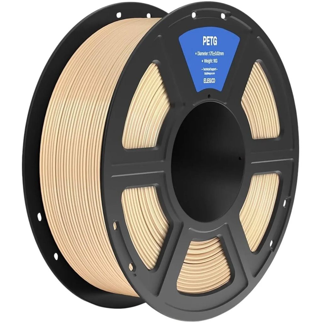 

Филамент для 3D-принтеров Elegoo PETG 1kg Beige (50.203.0395)