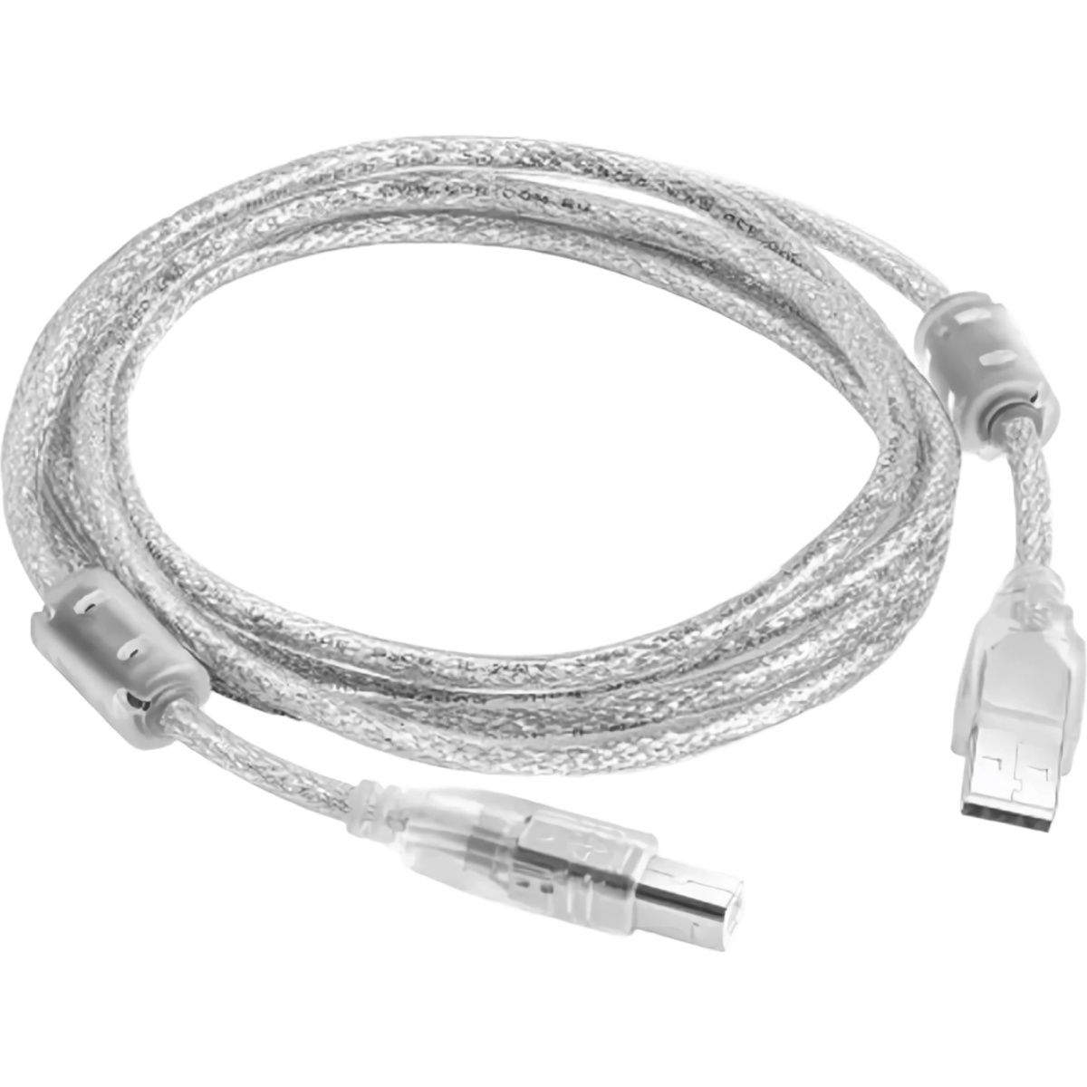 

Кабель Merlion USB 2.0 AM/BM 3m White (YT-AM/BM-3.0T)