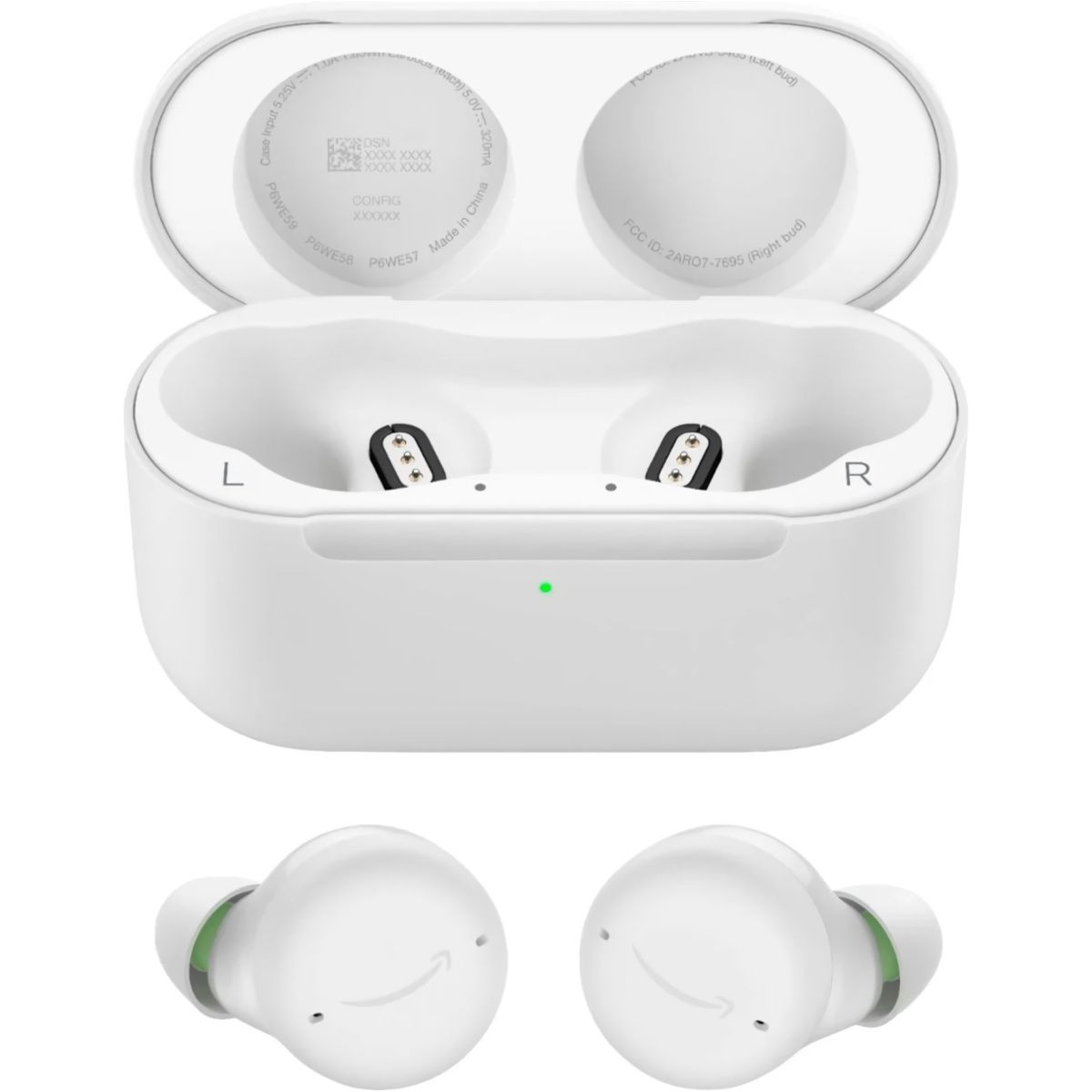 Навушники Amazon Echo Buds (2nd Gen) Glacier White