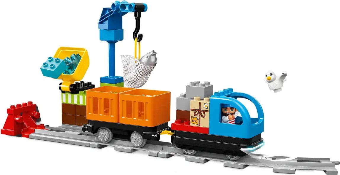 Конструктор LEGO DUPLO Town Вантажний поїзд (10875)