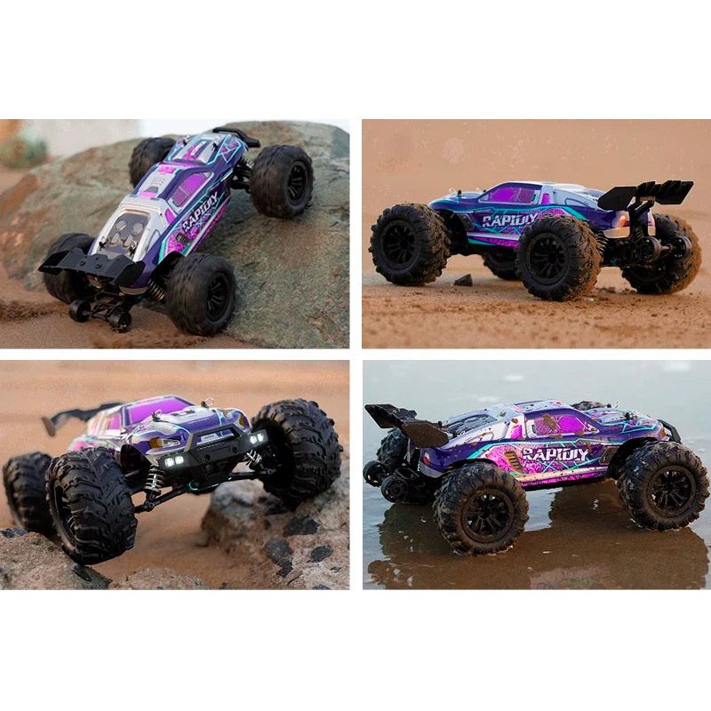Машинка на радіокеруванні JJRC Q132-A All-wheel Drive SUV Blue/Purple