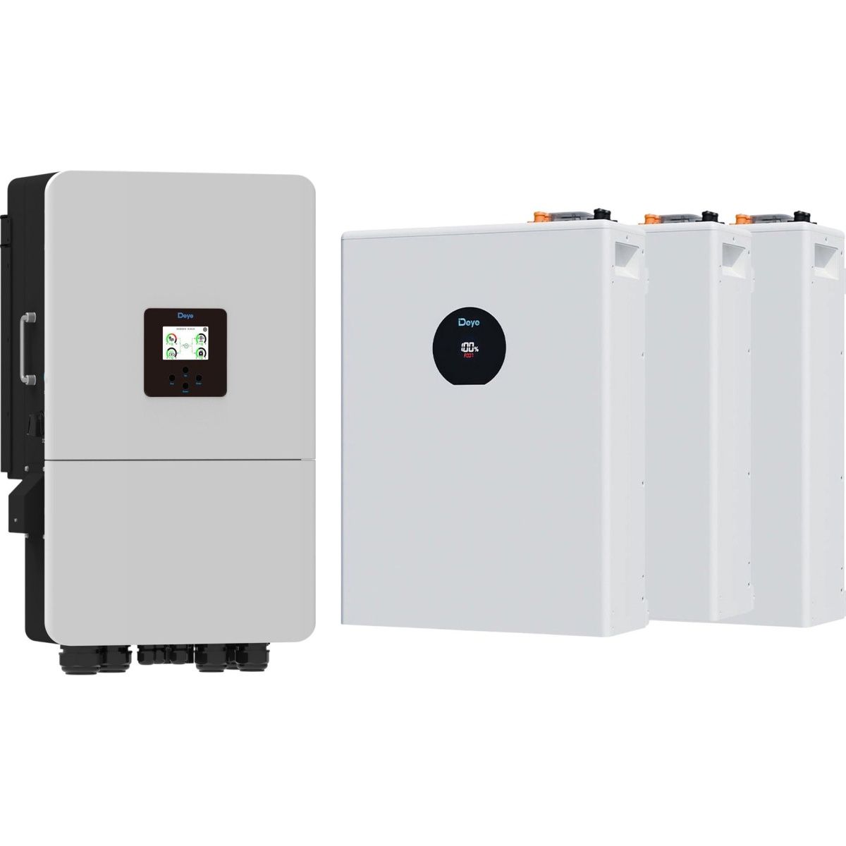 

Система хранения энергии Deye SUN-15K-SG05LP3-EU-SM2 15kW + 3 АКБ SE-F5 Pro-С 15.3 kWh (51.2V/100Ah/5120Wh)