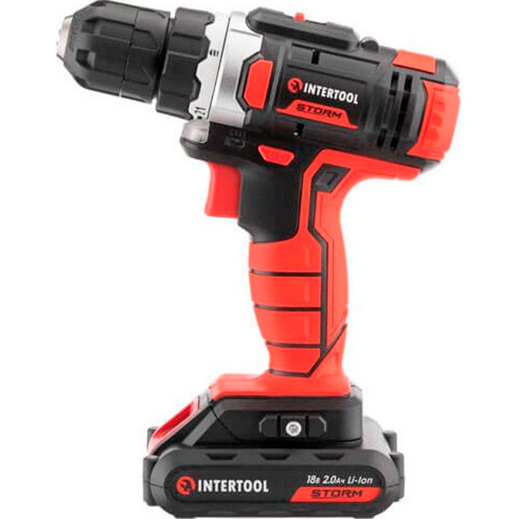 

Дрель-шуруповерт Intertool WT-0314 18V 2x2Ah