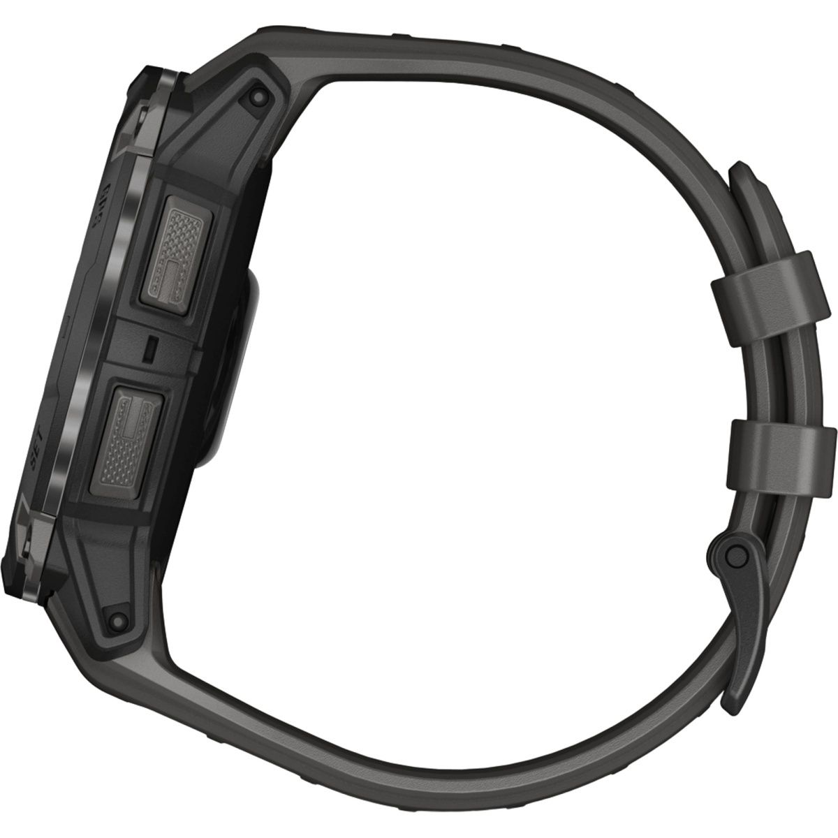 Смарт-годинник Garmin Instinct 3 AMOLED 50mm Black with Charcoal Band (010-03020-00)