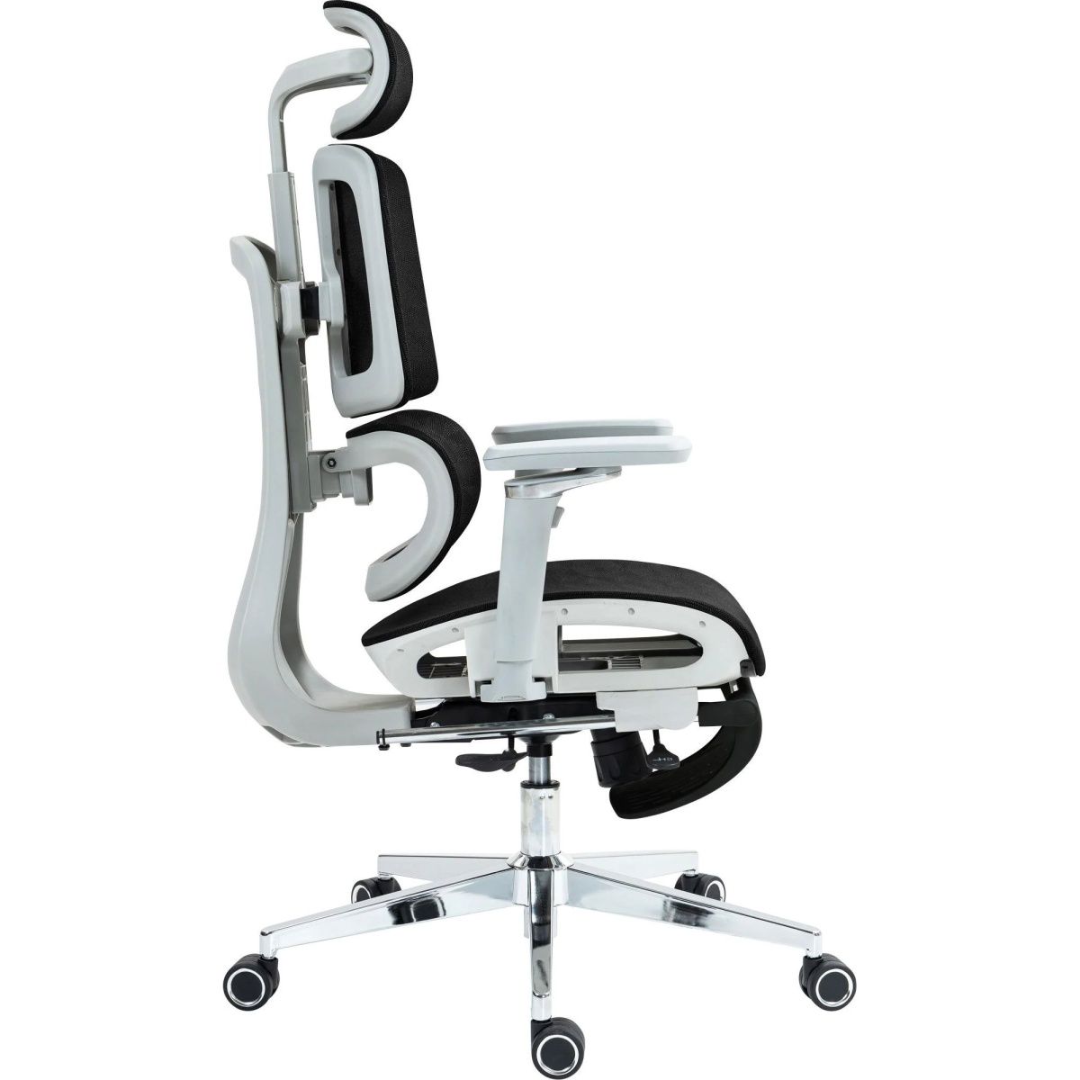Офісне крісло GT Racer B-2450 White/Black