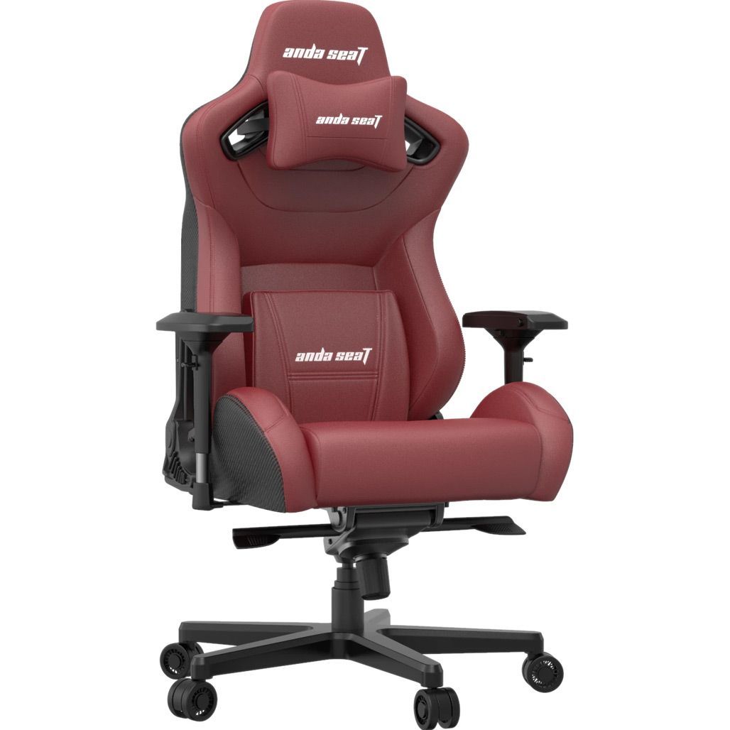 Геймерське крісло Anda Seat Kaiser 2 XL Black/Maroon (AD12XL-02-AB-PV/C-A05)