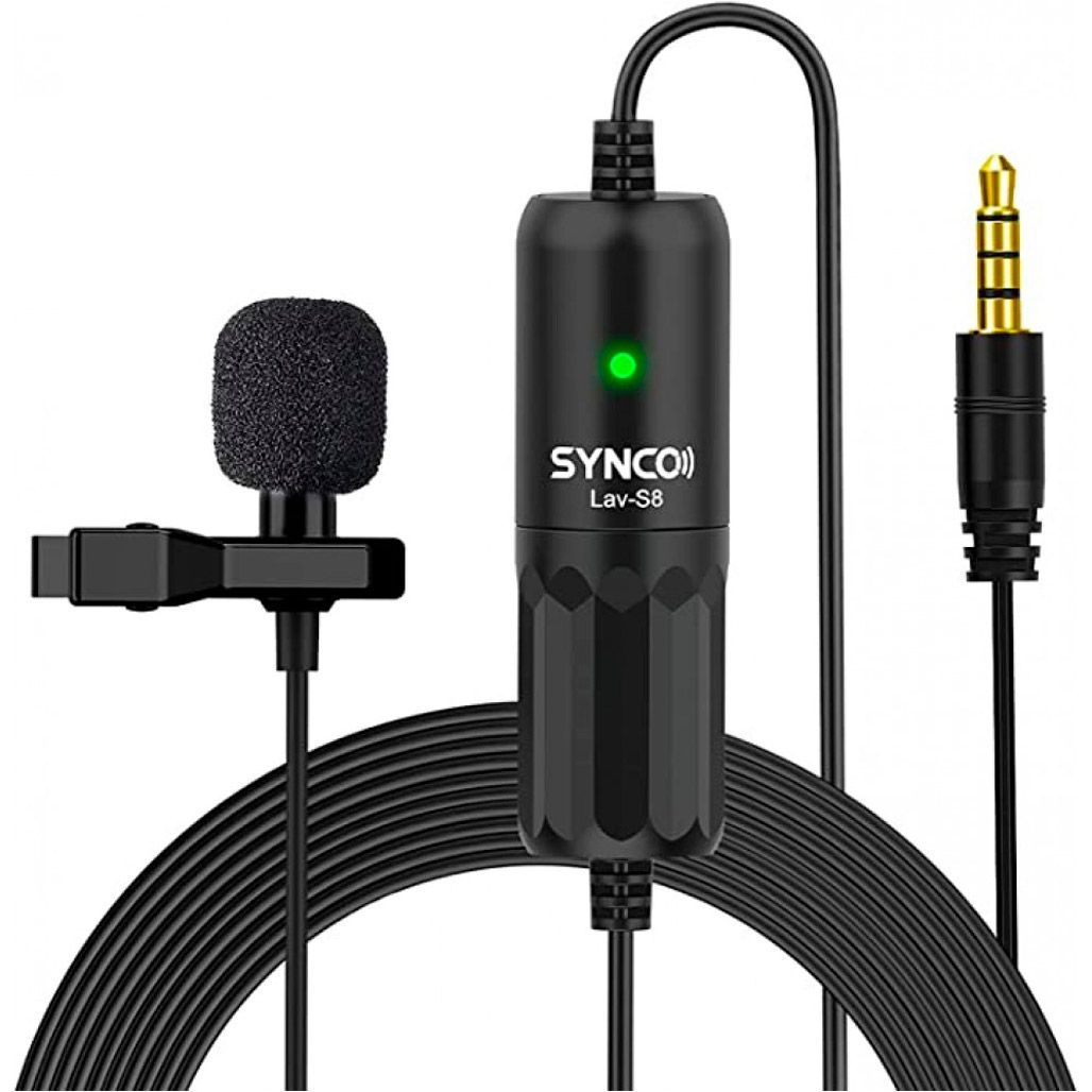 

Петличный микрофон для телефона Synco Lav-S8 8м