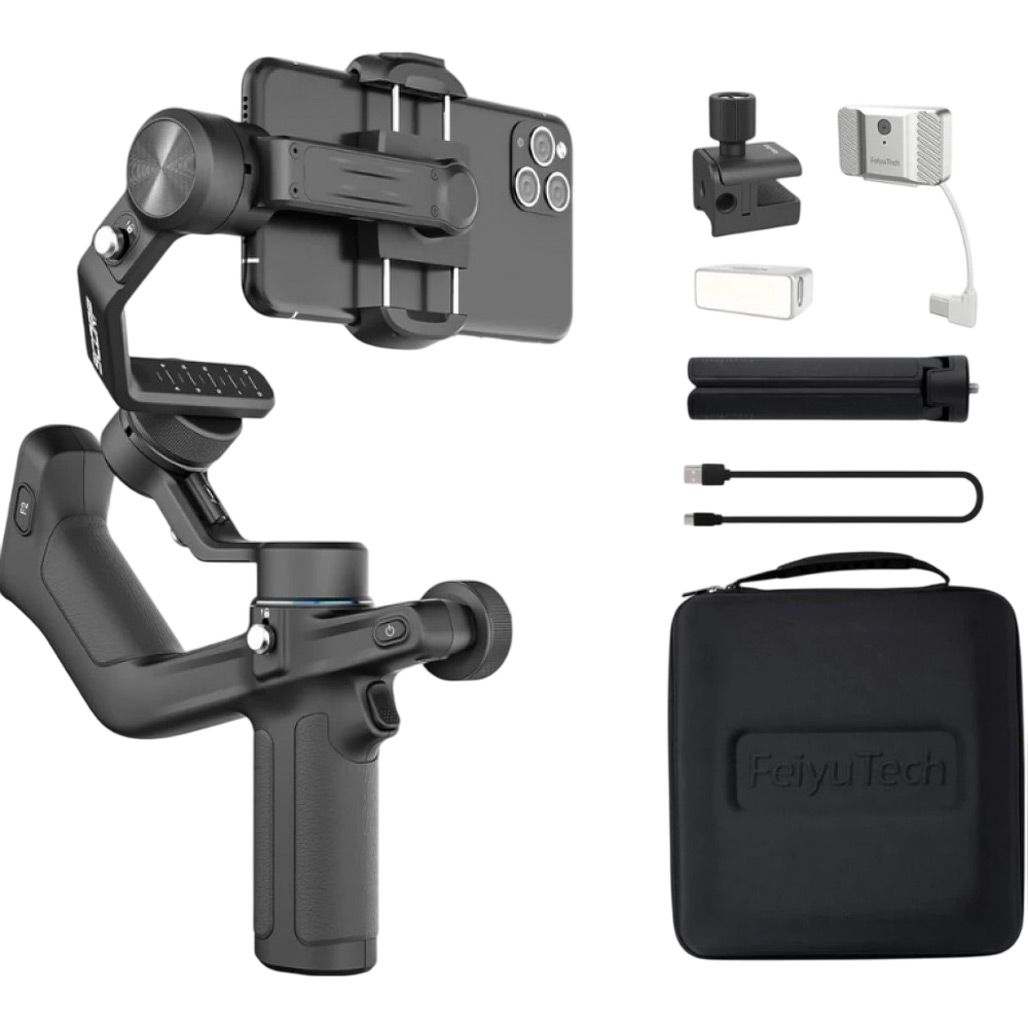 

Стабілізатор відеозйомки FeiyuTech SCORP Mini P Set Black