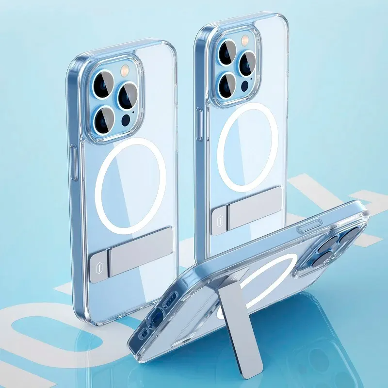 Чохол WiWU Aurora Magnetic Crystal Case KCC-106 для Apple iPhone 14 Pro Transparent