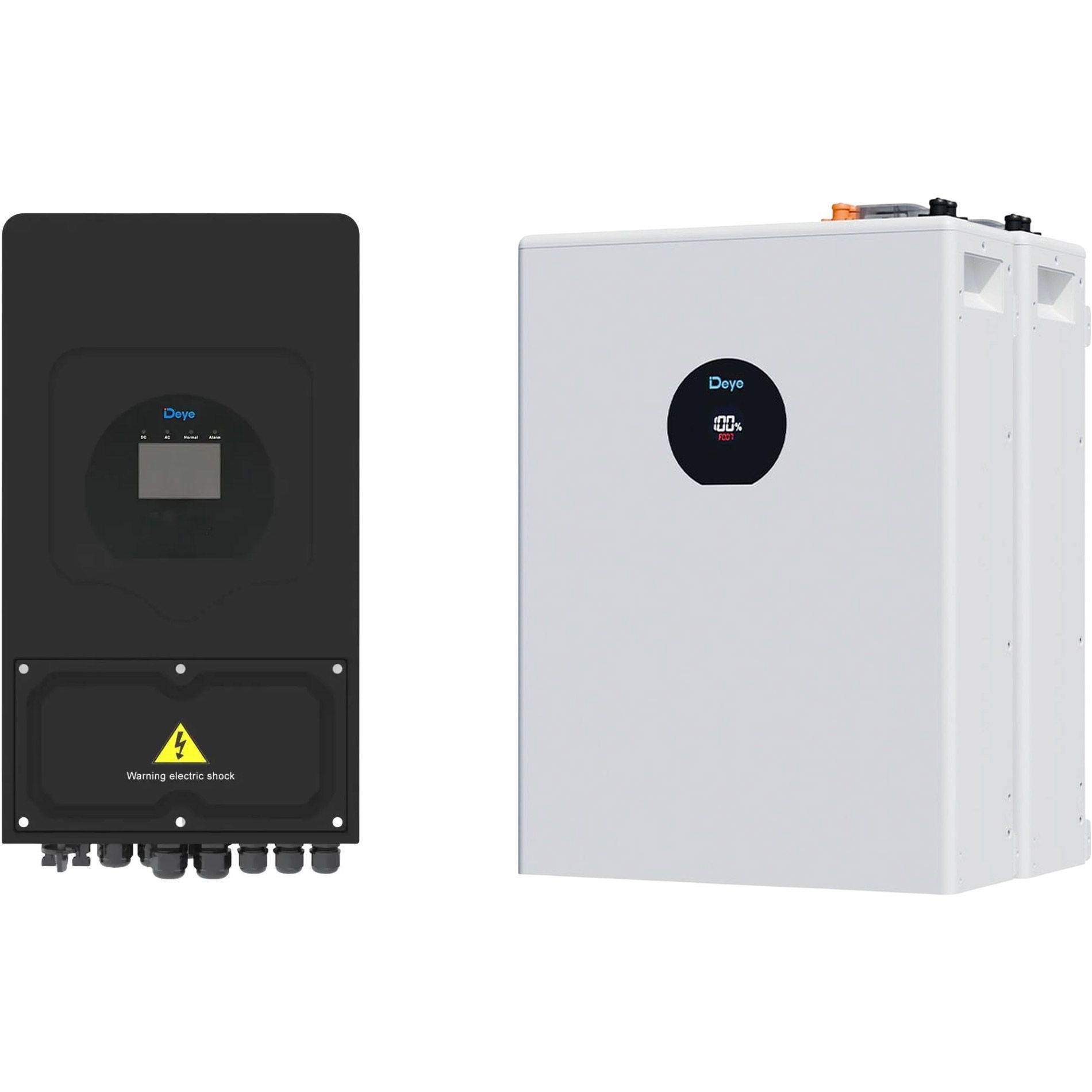 

Система хранения энергии Deye SUN-6K-SG03 Black 6kW + 2 АКБ SE-F5 Pro-С 10.2kWh (51.2V/100Ah/5120Wh)