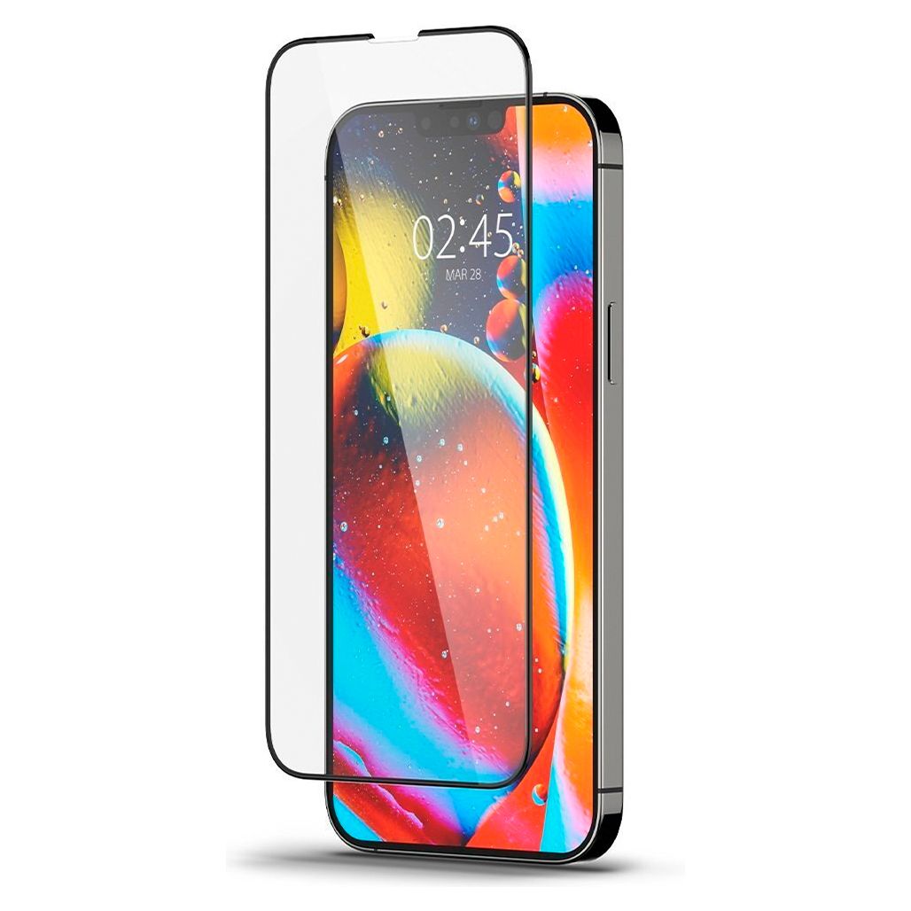 

Захисне скло Spigen tR Align Master FC для Apple iPhone 13/13 Pro/14 Black (AGL03386)