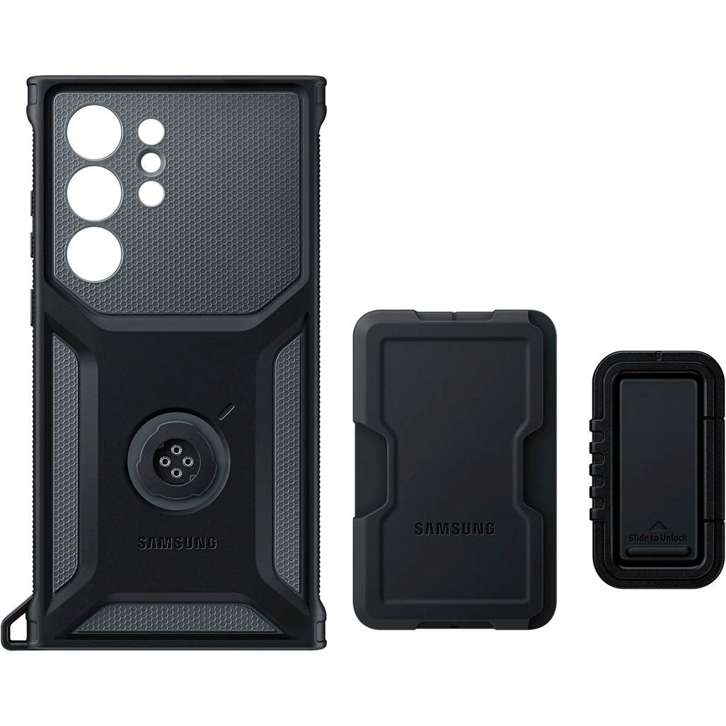

Чохол Samsung Rugged Gadget Case для Samsung Galaxy S23 Ultra Titan (EF-RS918CBEGRU)