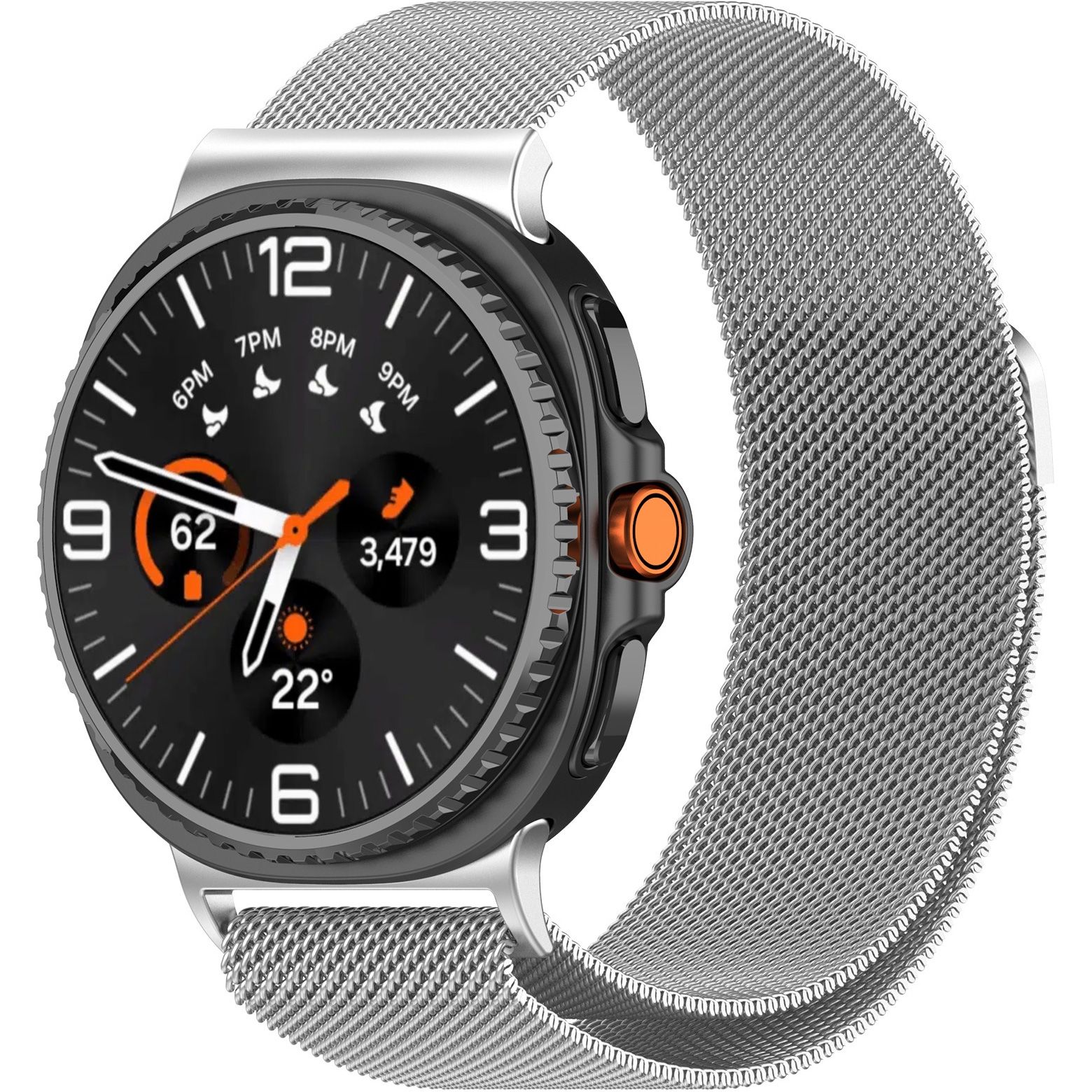 

Ремінець ArmorStandart Milanese Magnetic для Samsung Galaxy Watch 8/8 Classic Silver (ARM87361)