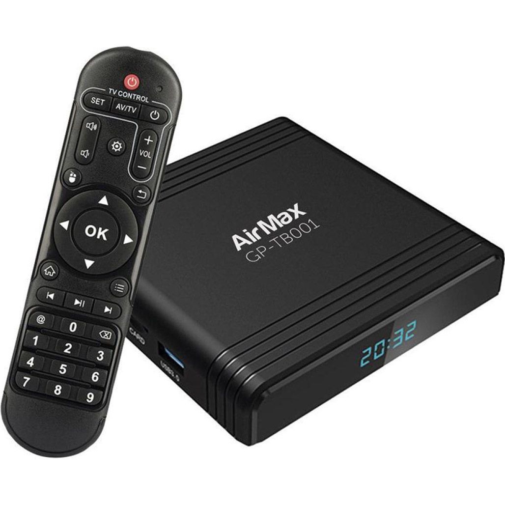 

Медіаплеєр Gelius Pro Smart TV Box AirMax GP-TB001 (00000079576)