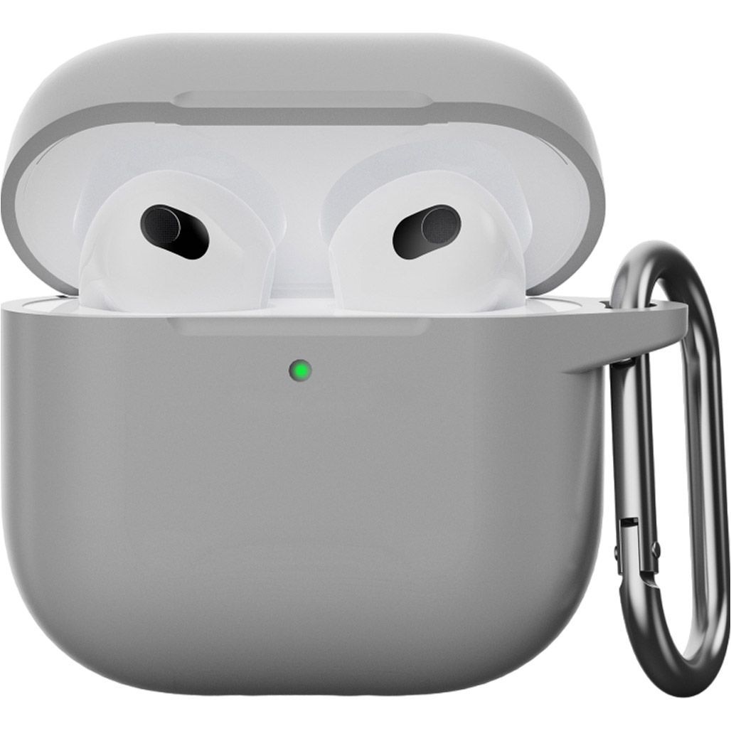 

Чехол ArmorStandart Hang Case для Apple AirPods 4 Light Grey (ARM81284)