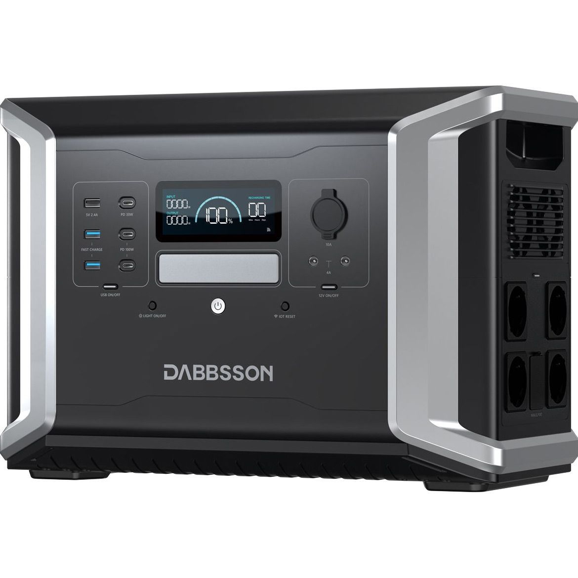 

Зарядна станція Dabbsson DBS1400 Pro 2400W 1382Wh