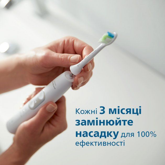 Насадка для зубной щетки Philips Sonicare W Optimal White (HX6062/10) 2 шт [67780] 