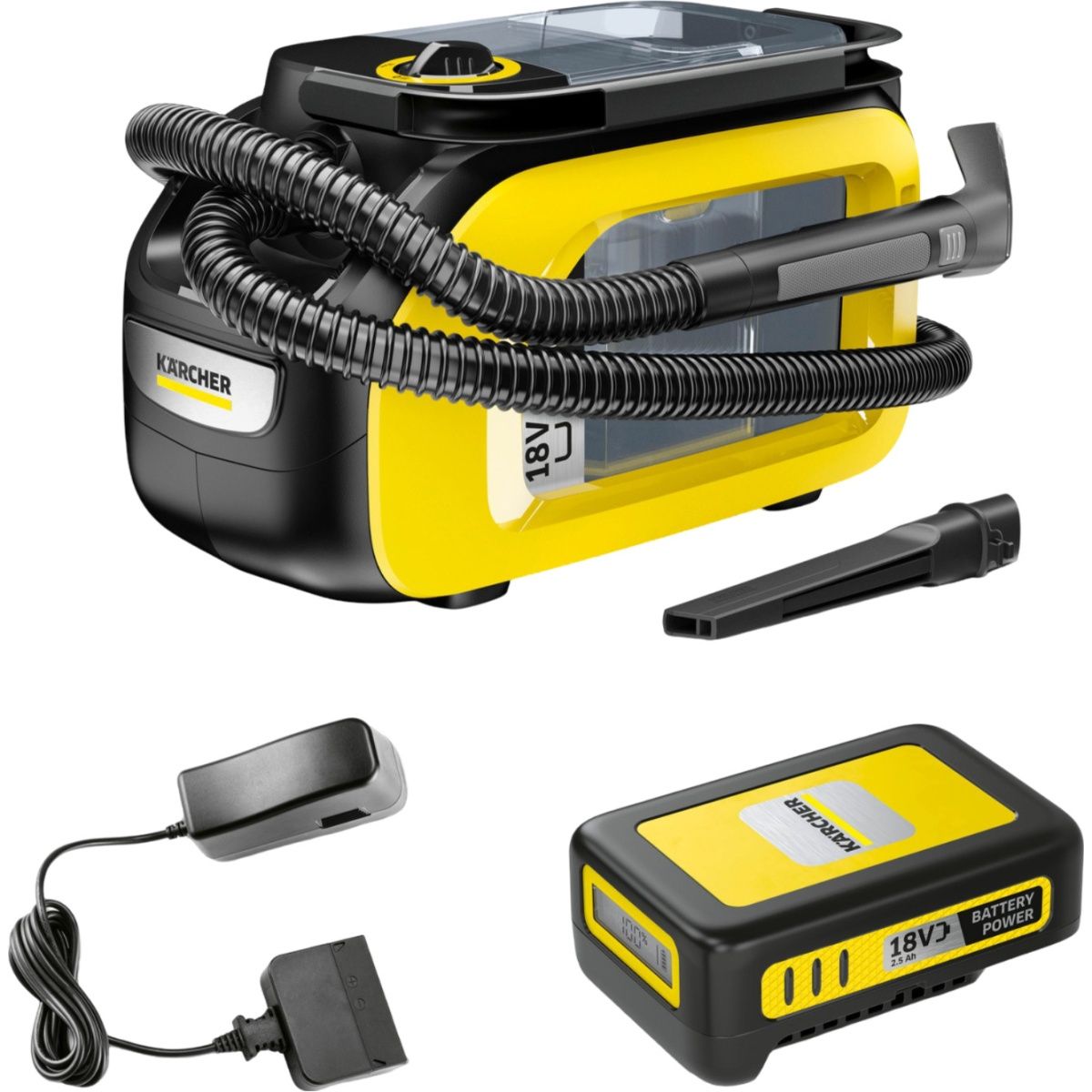 

Моющий пылесос Karcher SE 3-18 Compact Battery Set (1.081-502.0)