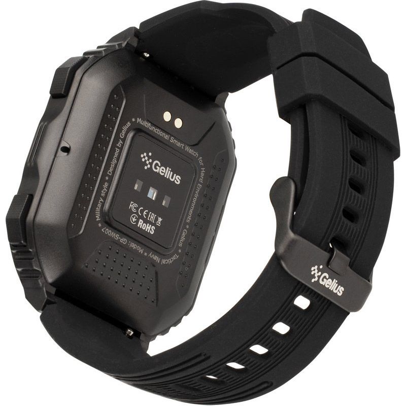Смарт-годинник Gelius Tactical Navy GP-SW007 Black