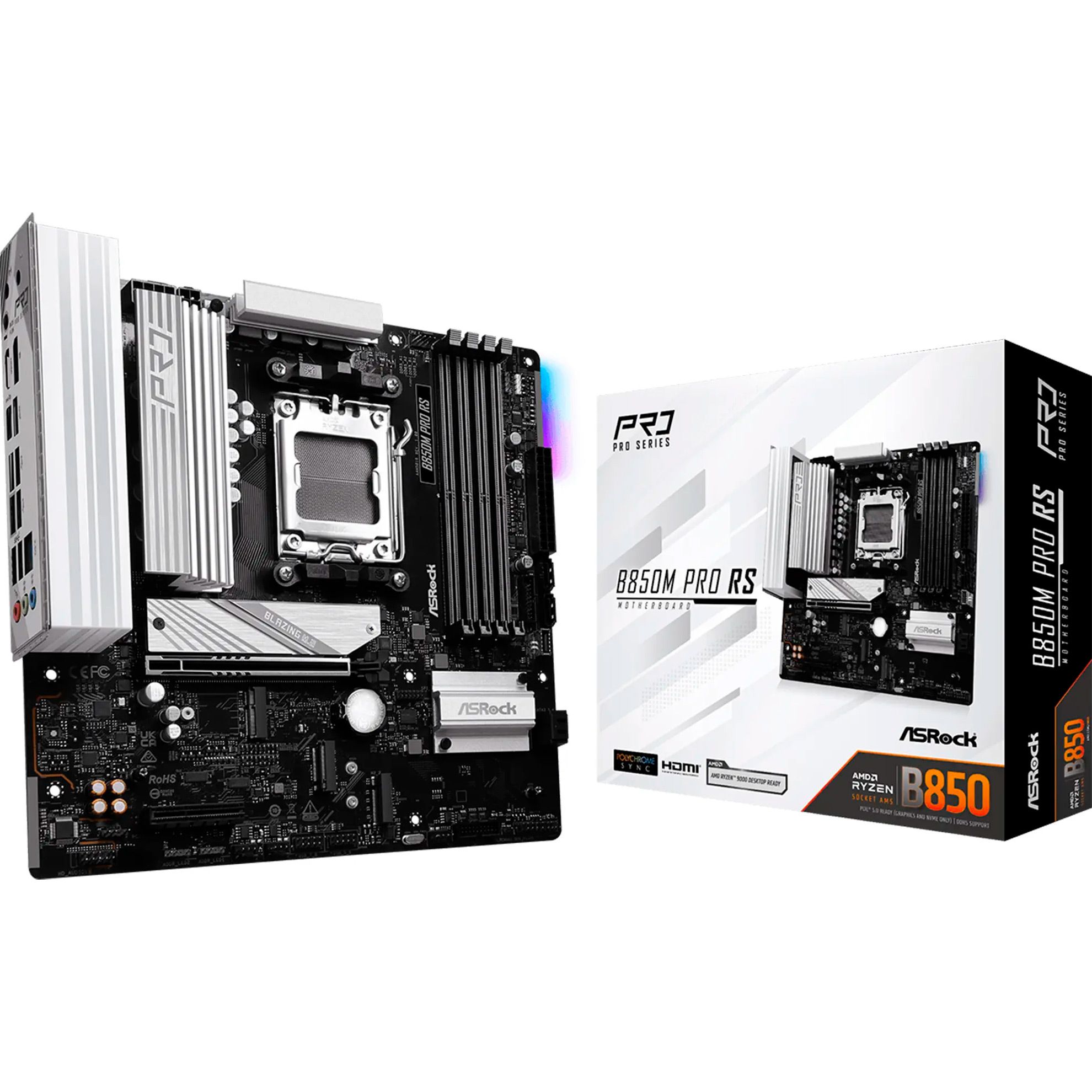 

Материнская плата ASRock B850M Pro RS