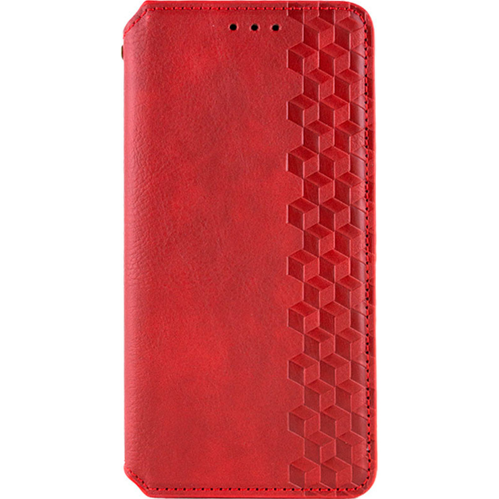 

Чохол-книжка GETMAN Cubic Case для Redmi Note 13 4G Red