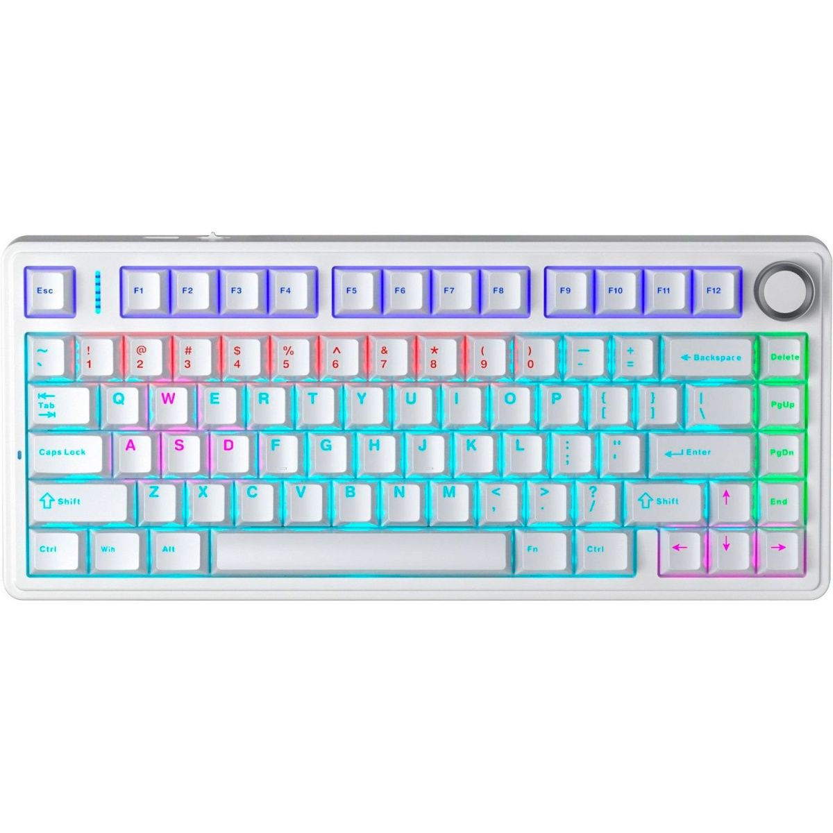 

Клавіатура Aula F75 KRGD Blue White (6948391202839)