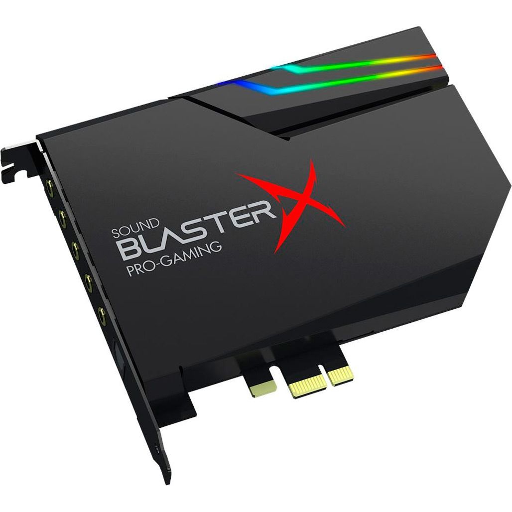 

Внутренняя звуковая карта Creative Sound Blaster X AE-5 Plus 5.1 PCI-E (70SB174000003)
