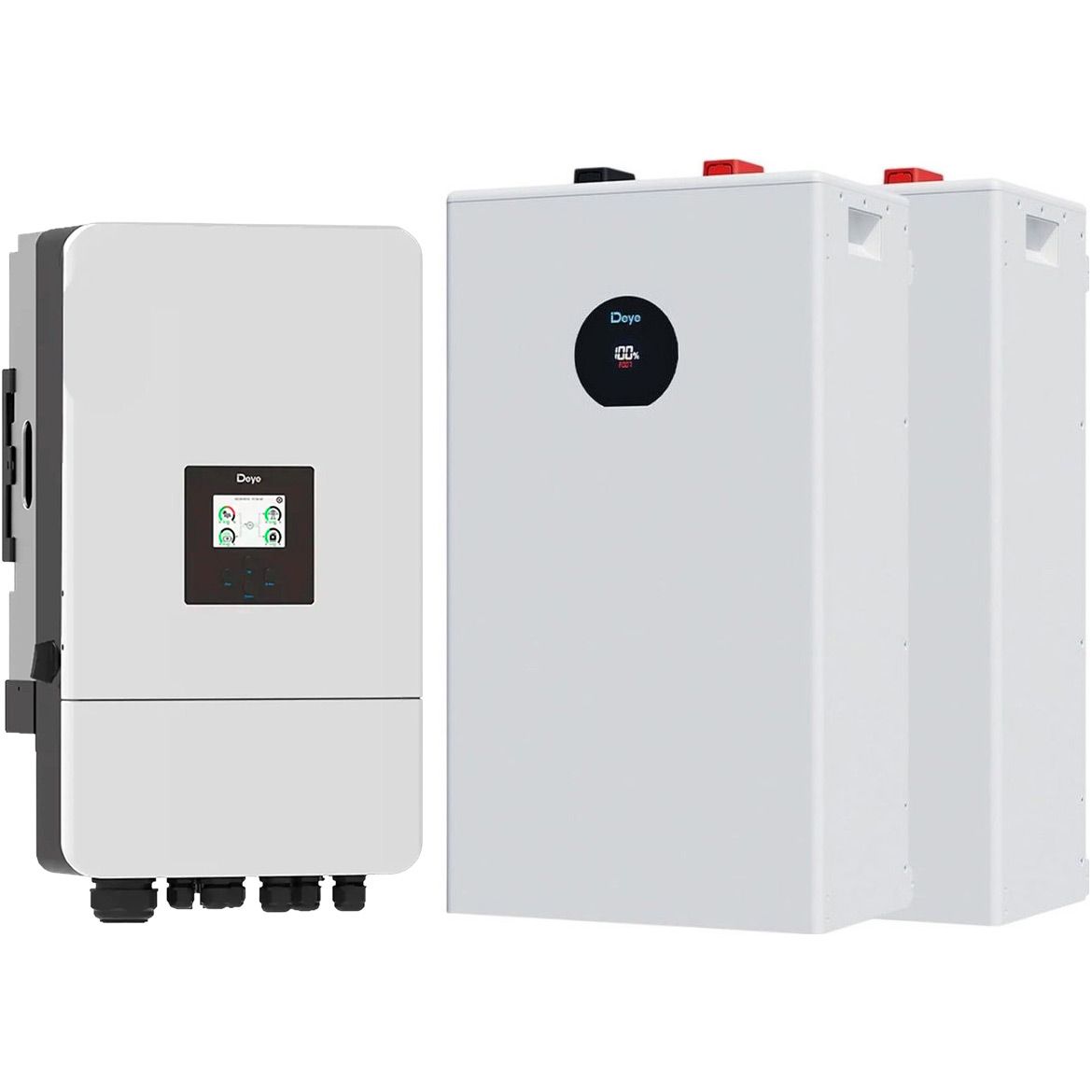 

Система хранения энергии Deye SUN-10K-SG05LP3-EU-SM2 10kW + 2 АКБ SE-F16-С 32.1kWh (51.2V/314Ah/16076Wh)