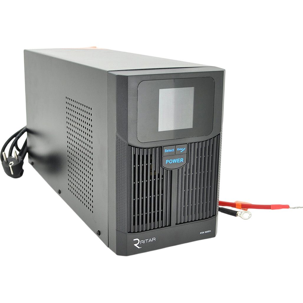 

Источник бесперебойного питания (ИБП) Ritar RTSW-1500 LCD (1000Вт) 12V (RTSW-1500 D12)
