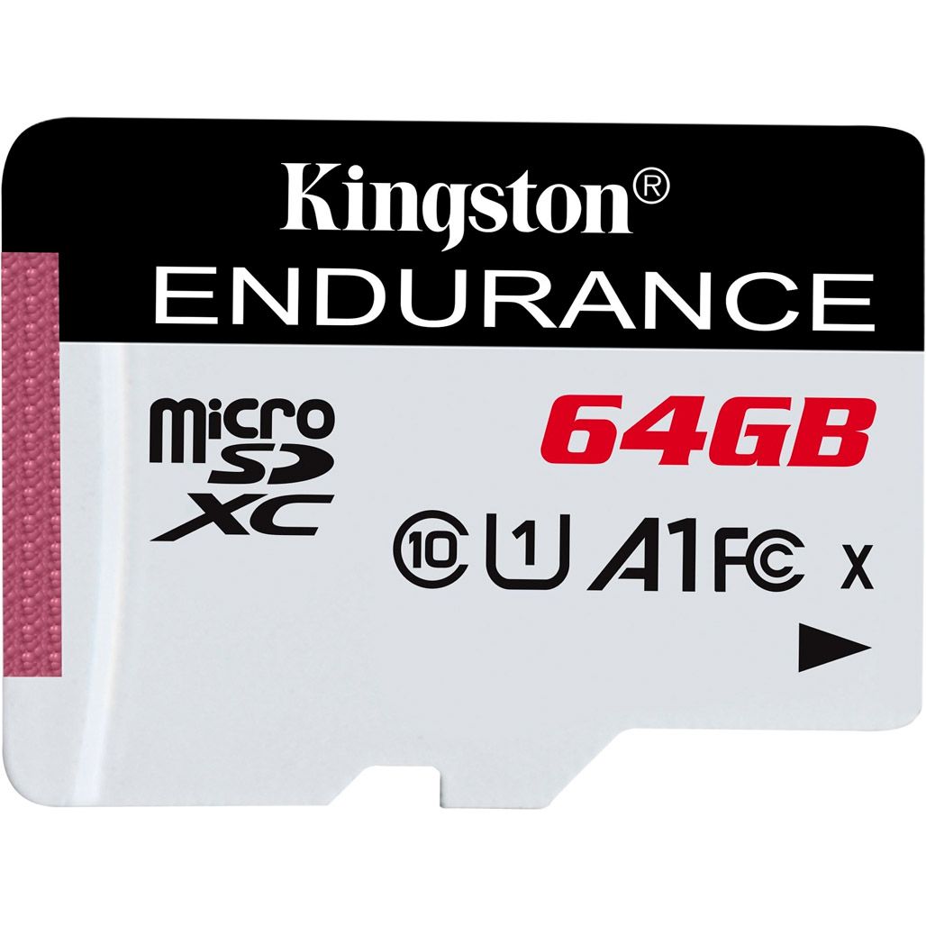 

Карта памяти Kingston 64GB microSDXC High Endurance UHS-I U1 A1 (SDCE/64GB)