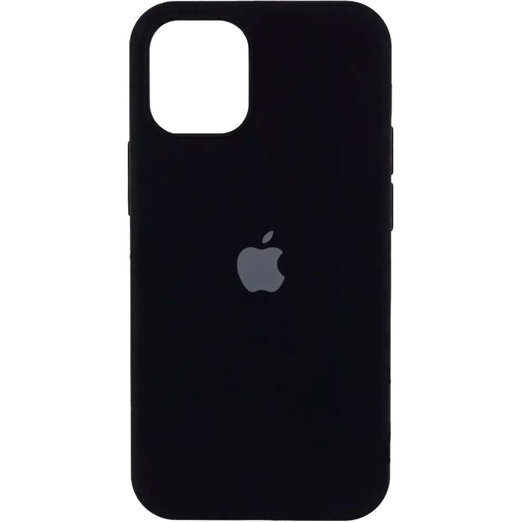 Чехол Silicone Case для Apple iPhone 14 (Black) AA