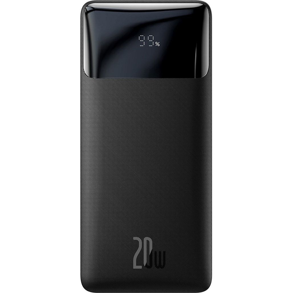 

Зовнішній акумулятор Baseus Bipow Overseas 20W 20000mAh Black (PPDML-M01/PPBD050501)