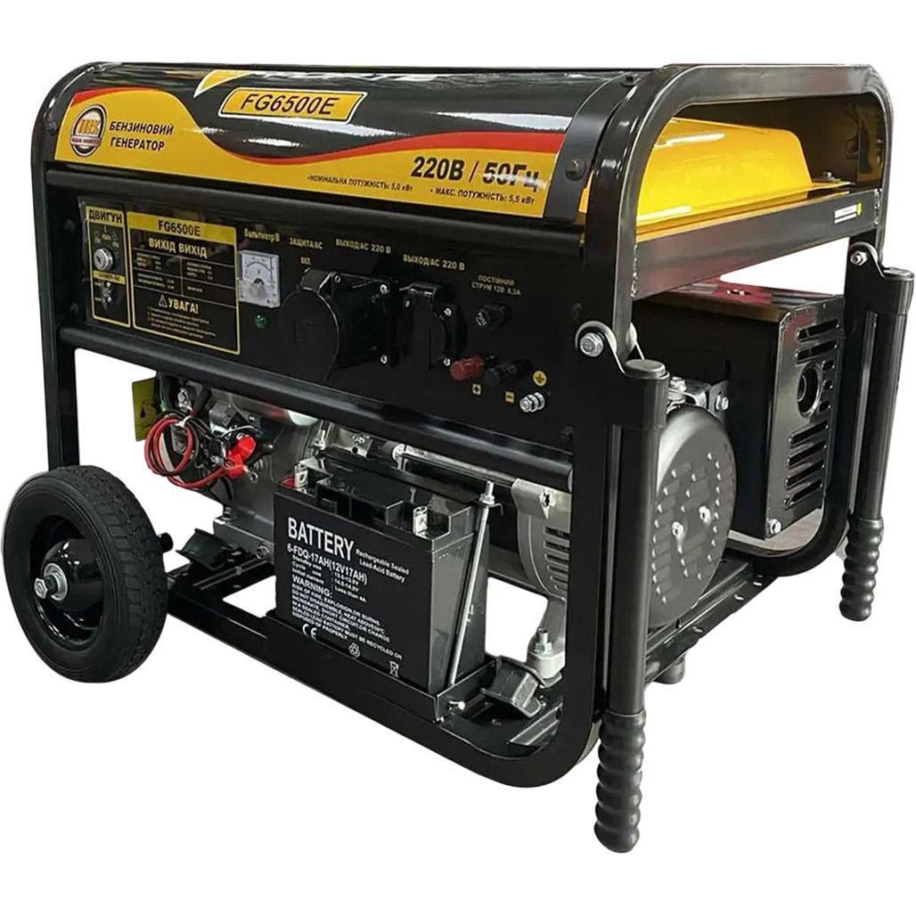 

Генератор бензиновый Forte FG6500E (44907)