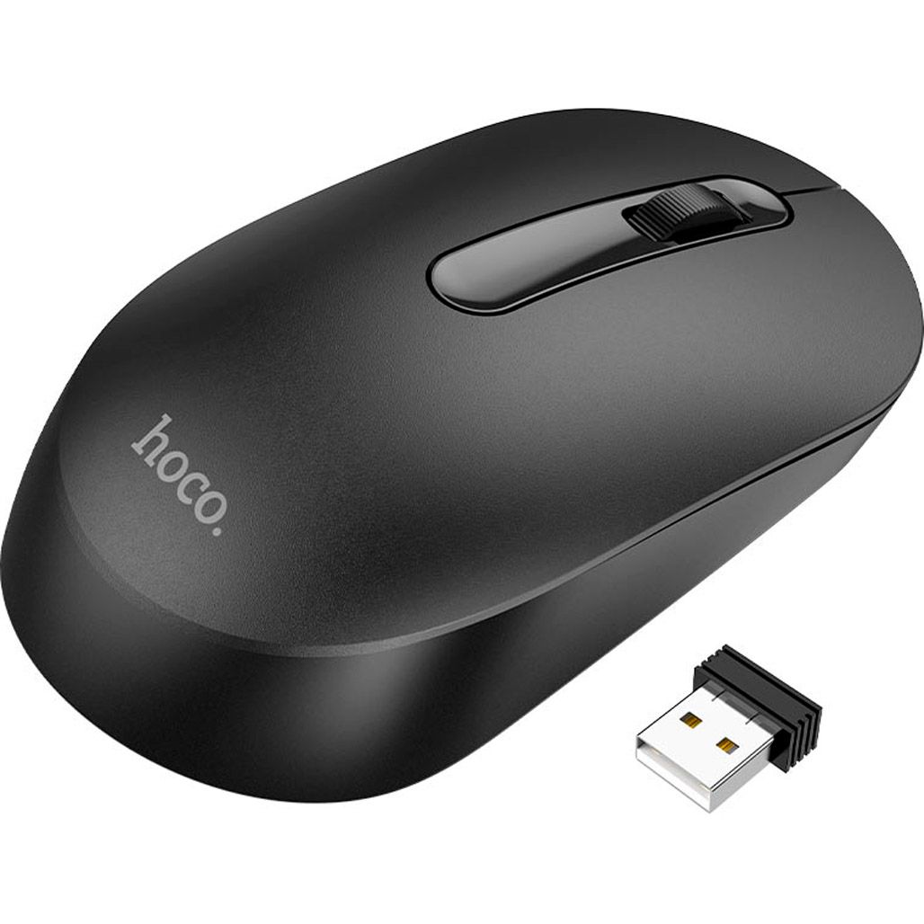 

Мышь Hoco GM14 Platinum Wireless Black (757869)