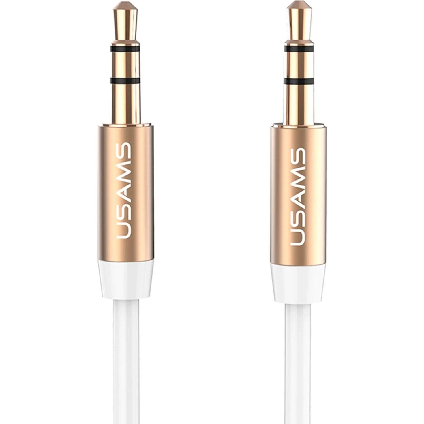 

Кабель Usams YP-01 3.5 mm to 3.5 mm 1m White (YP102)