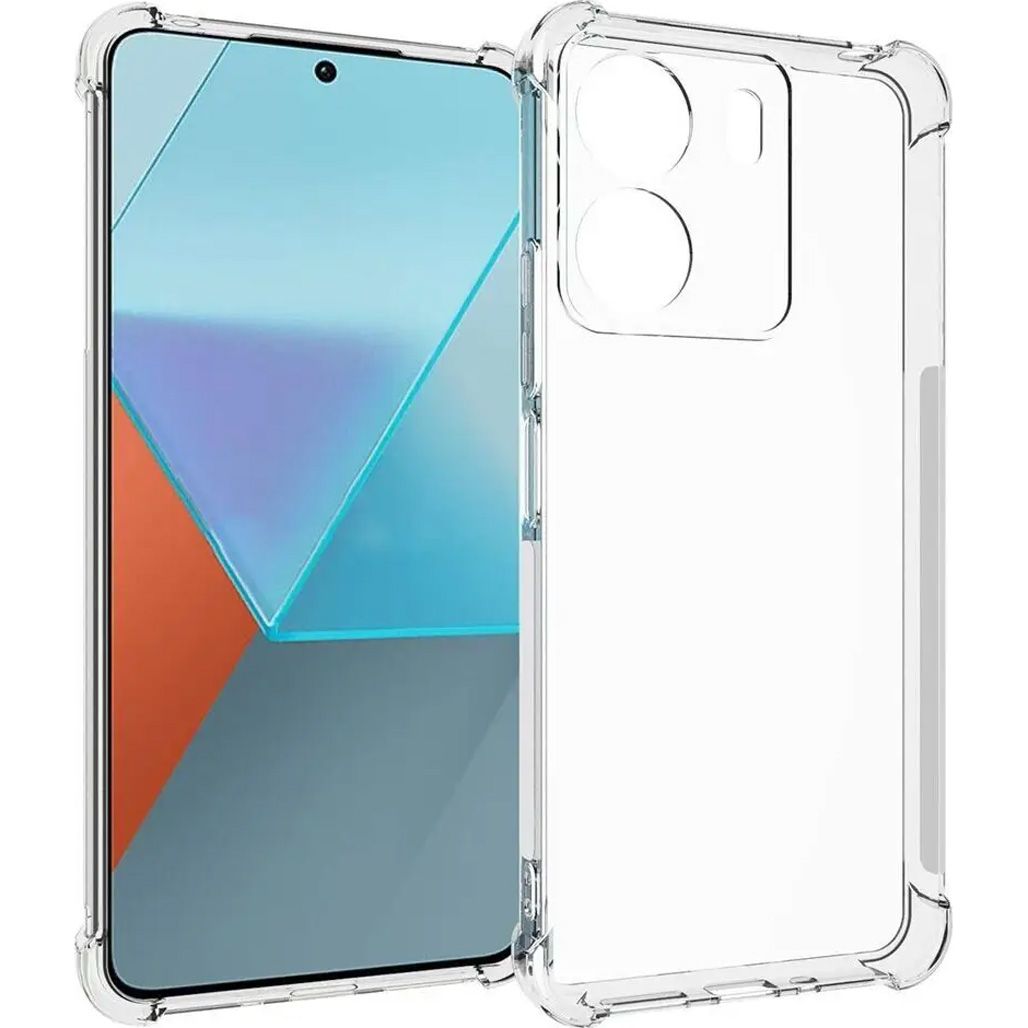 

Чехол GETMAN Full Camera Case для Redmi 13C / Poco C65 Transparent