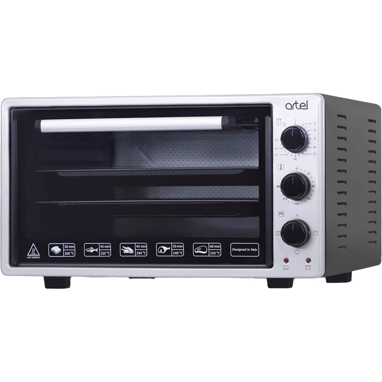 

Настільна електрична духовка Artel MD 3216 L Grey/Black