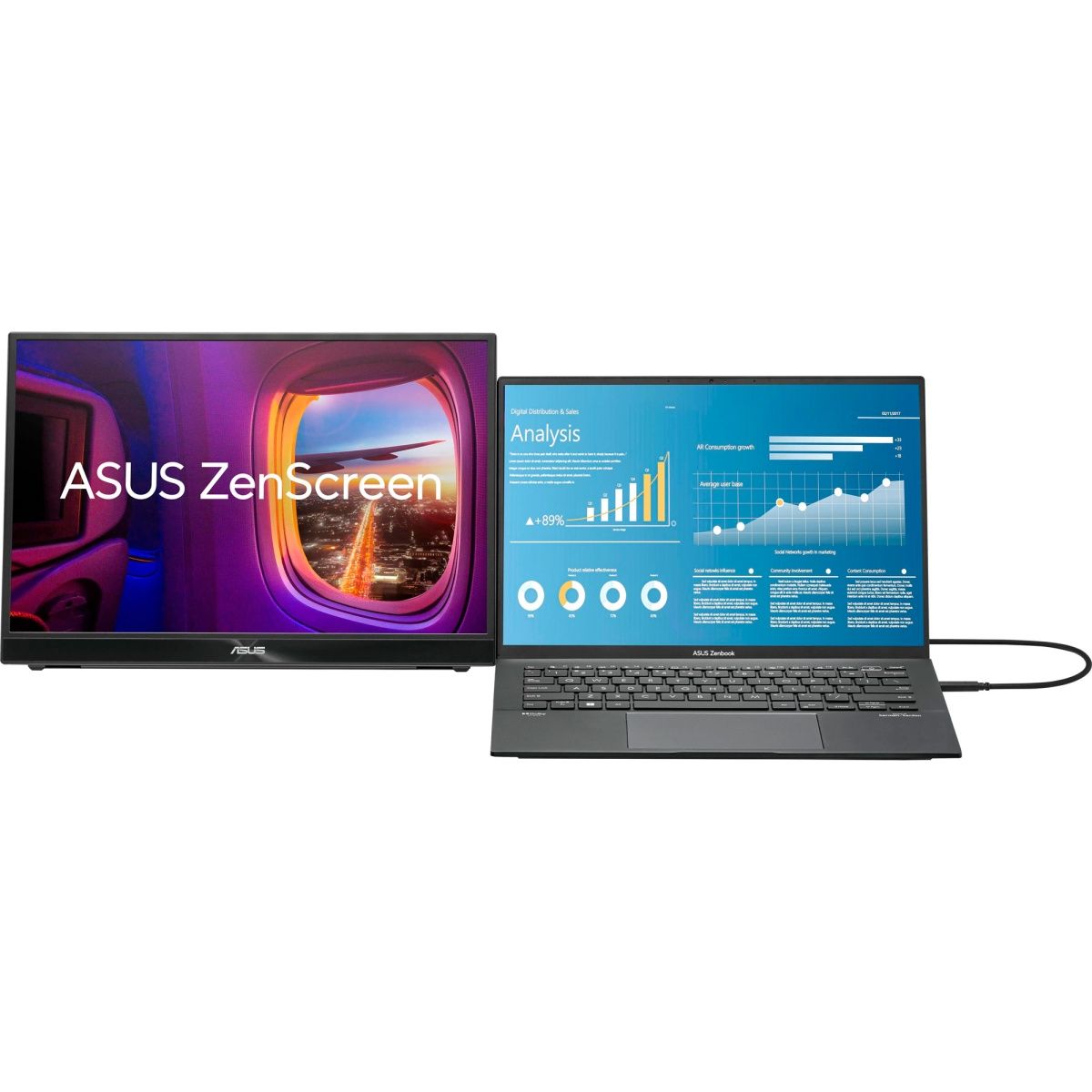 Портативний монітор Asus ZenScreen MB16QHG (90LM08NG-B01170) EU