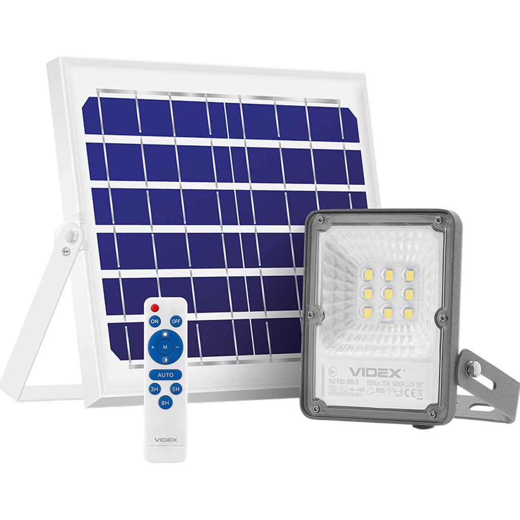 

Светодиодный прожектор Videx 600Lm 5000K (VLE-FSO-205-S)