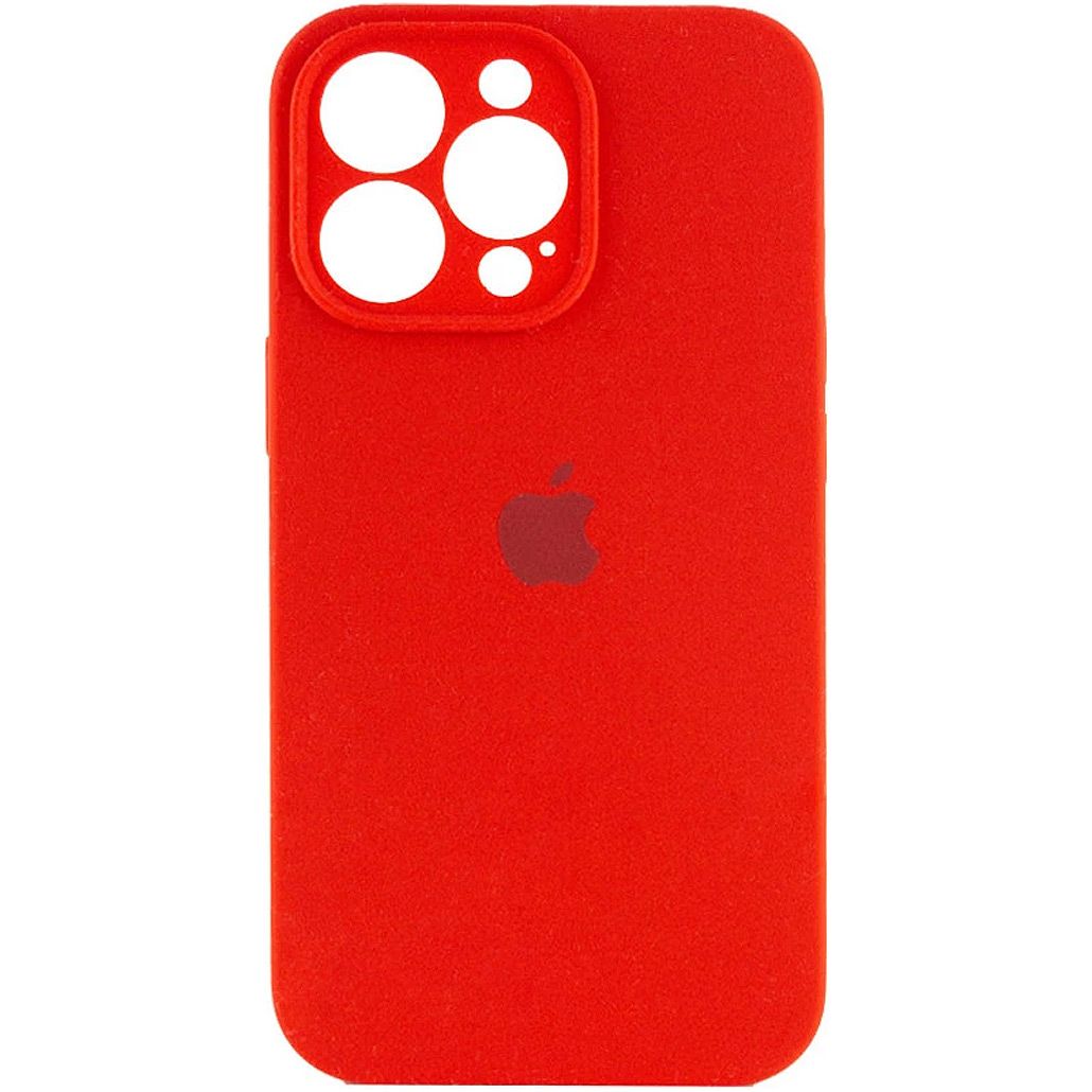 

Чехол Silicone Case Camera Protect для Apple iPhone 16 Pro Max Red AA