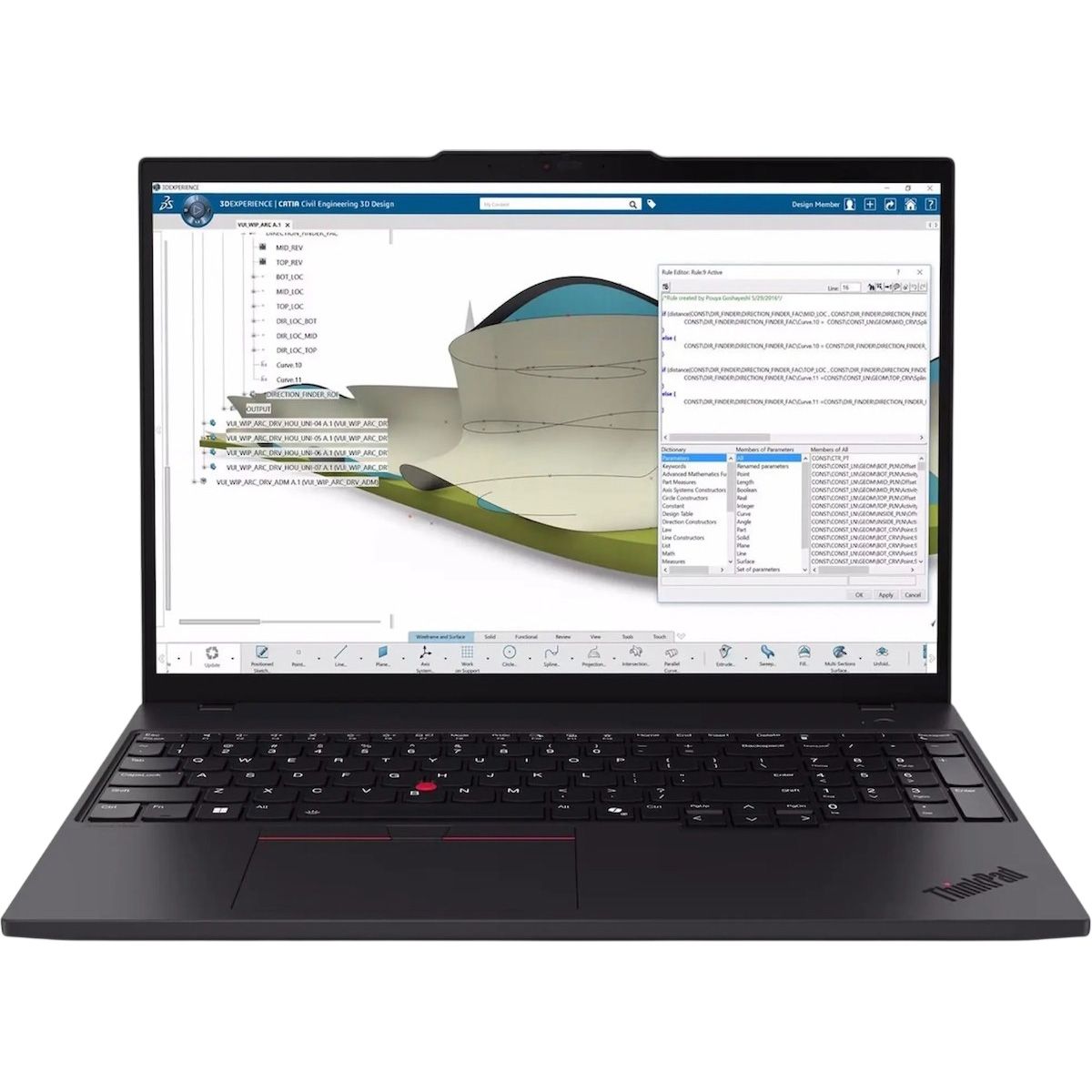 

Ноутбук Lenovo ThinkPad P16s Gen 4 (21QVCTO1WW)